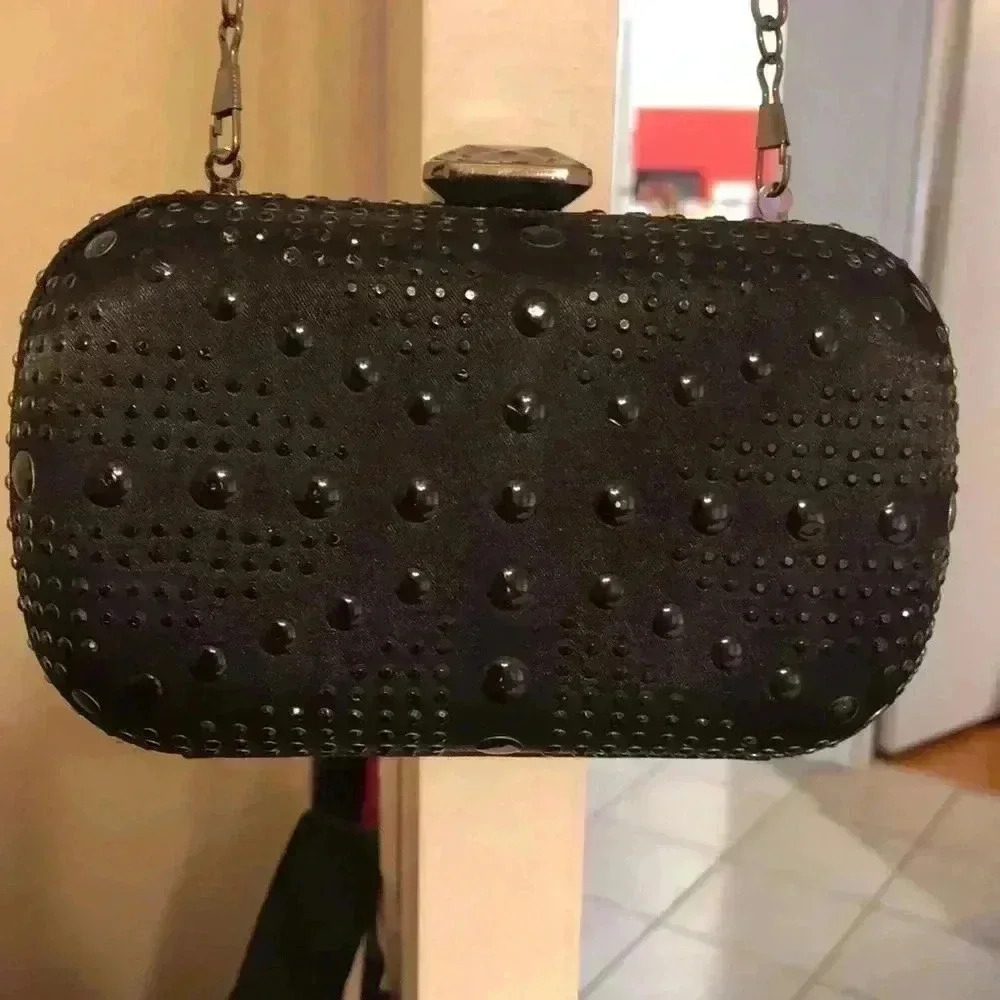 Urban Expressions evening bag with strap.
